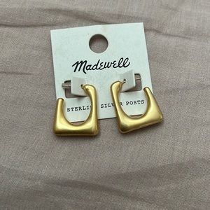 NWO Madewell gold earrings